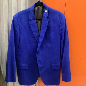 JF J.Ferrar Vibrant Blue Sport Coat